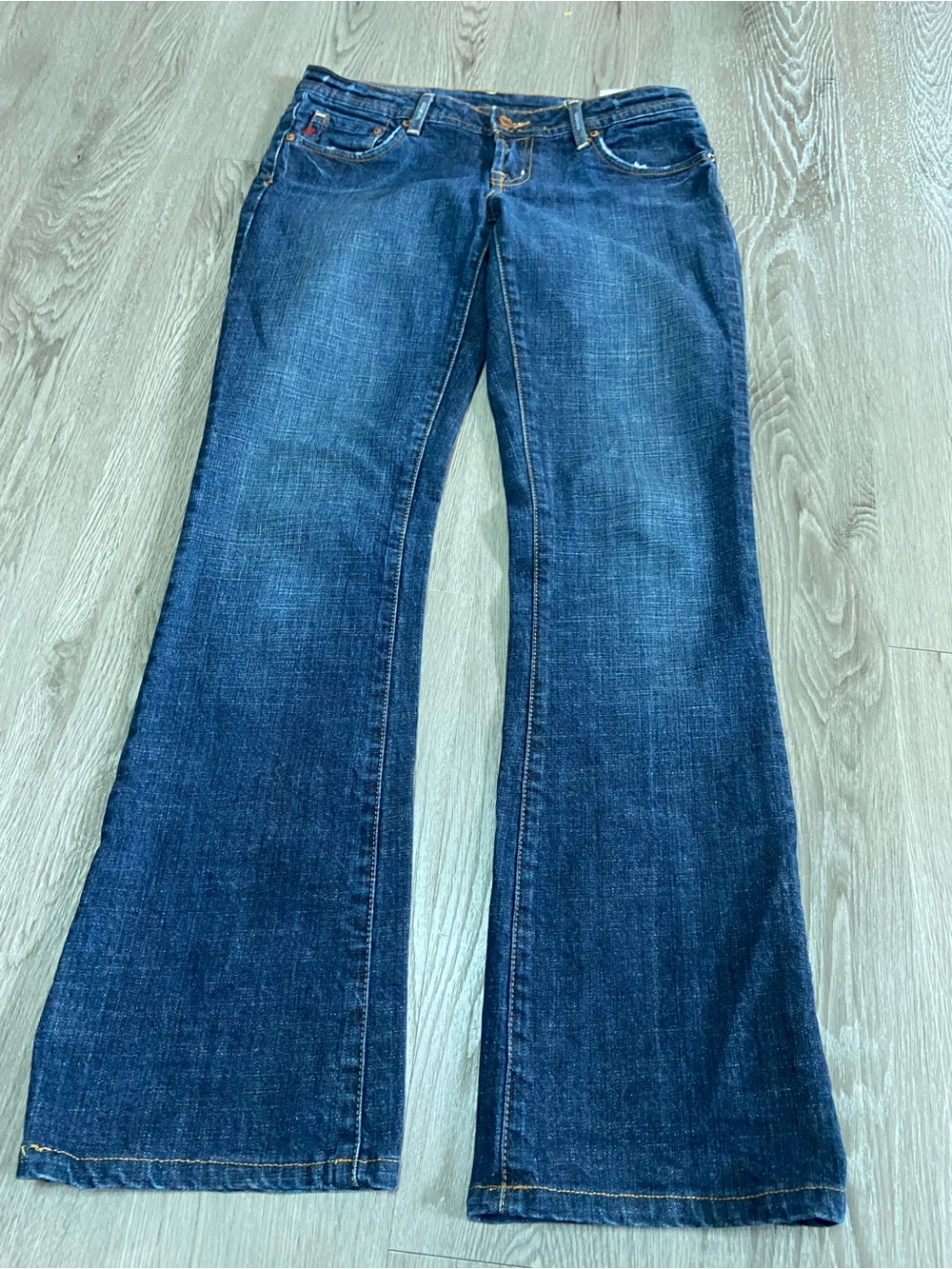 Seven7 Dark Blue Flare Jeans